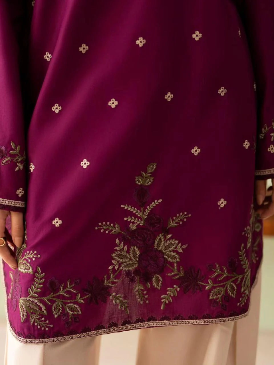 Velza Emb Farshi Shalwar 3PC
