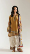 Safena Emb Shalwar 3PC