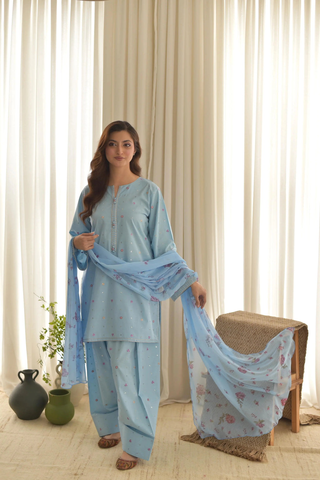 Lucia Emb Farshi Shalwar 3PC