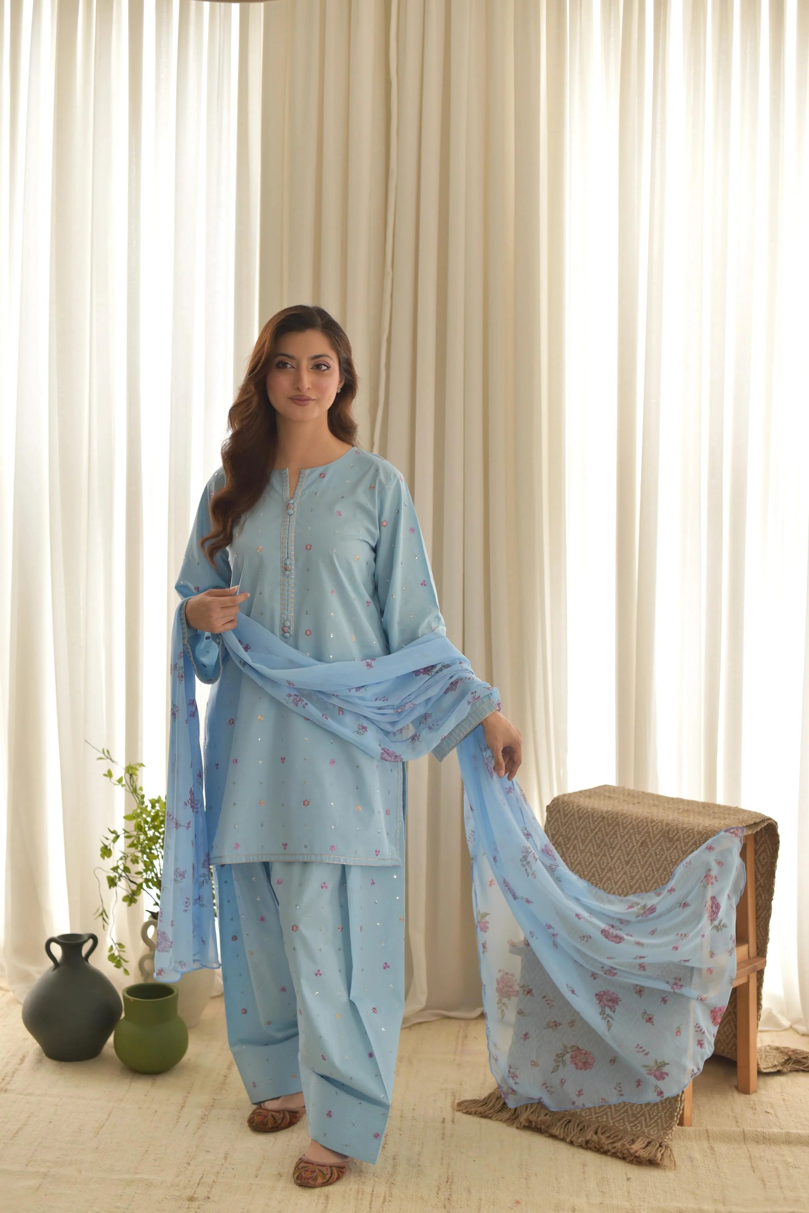 Lucia Emb Farshi Shalwar 3PC