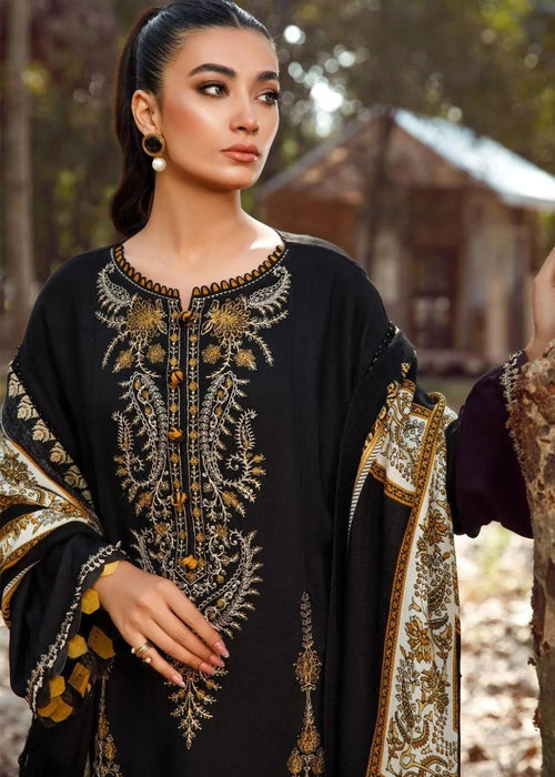 Fave Embroidered Shawl 3PC Premium Linen Set